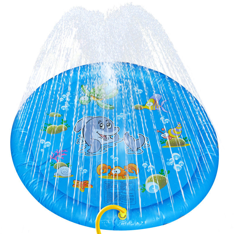 Non-Slip Splash Pad – Outdoor Water Play Mat for Kids & Pets