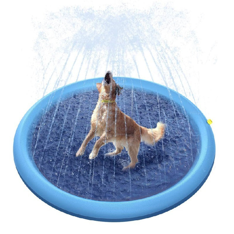 Non-Slip Splash Pad – Outdoor Water Play Mat for Kids & Pets