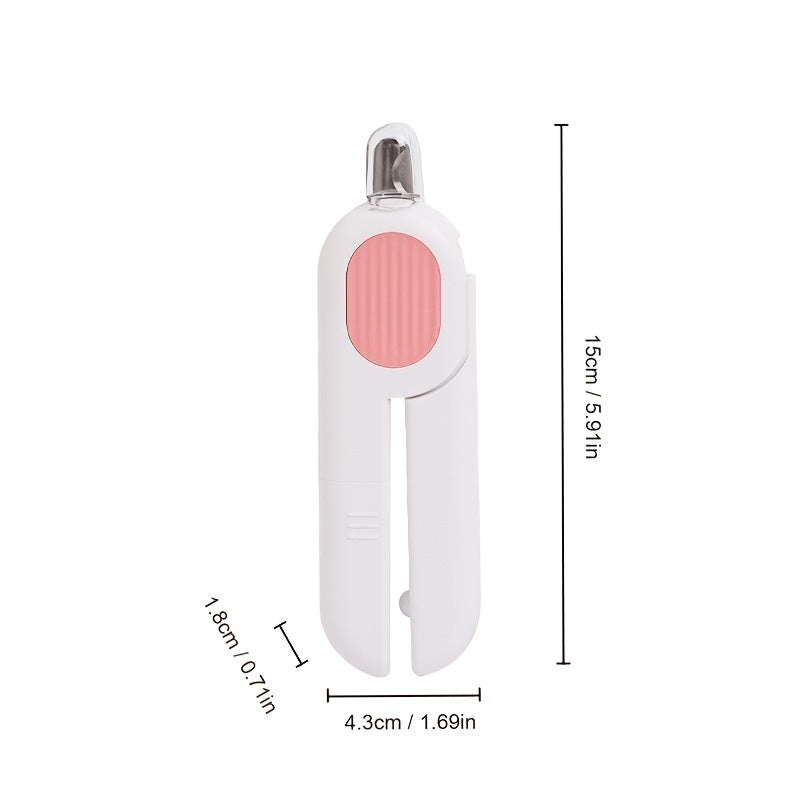 LED Pet Nail Clippers with Circular Cutter