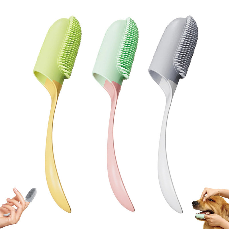 Silicone Dog & Cat Finger Toothbrush