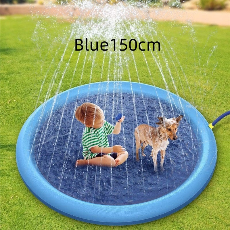 Non-Slip Splash Pad – Outdoor Water Play Mat for Kids & Pets