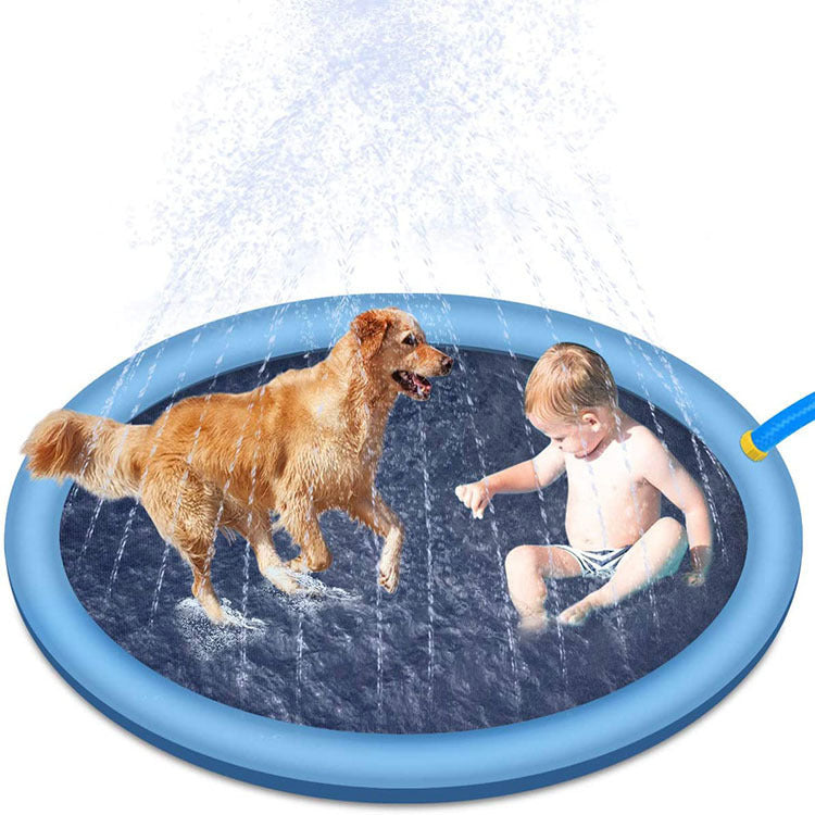 Non-Slip Splash Pad – Outdoor Water Play Mat for Kids & Pets