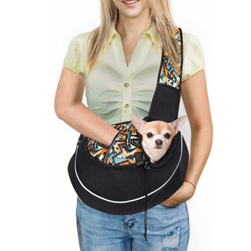 Portable Pet Carrier Crossbody Bag